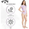 image:imageBillabong Womens Swimwear UPF 50 Short Sleeve Sun Tee Rash Guard ShirtPeaceful Lilac