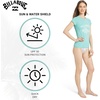 image:imageBillabong Womens Swimwear UPF 50 Short Sleeve Sun Tee Rash Guard ShirtTidal Blue