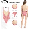 image:imageBillabong Womens Swimwear UPF 50 Super Soft Adjustable Straps One Piece SwimsuitBerry Pink