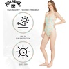 image:imageBillabong Womens Swimwear UPF 50 Super Soft Adjustable Straps One Piece SwimsuitCoastal Blue