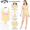 image:imageBillabong Womens Swimwear UPF 50 Super Soft Stretchable Straps One Piece SwimsuitRetro Yellow
