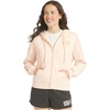 image:imageBillabong Womens Regular Fit Midweight Super Soft Brushed Fleece Full Zip HoodieWhite Cap