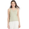 image:imageBillabong Womens Regular Fit Premium Soft Cotton Racerback Tank TopPistachio