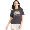 image:imageBillabong Womens Regular Fit Premium Soft Cotton Tee Short Sleeve Graphic TShirtBlack Sands