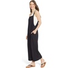image:imageBillabong Womens Relaxed Fit Premium Quality Rayon Adjustable One Piece Overall JumpsuitBlack Sands