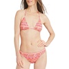 image:imageBillabong Womens Swimwear UPF 50 Adjustable Tie Triangle Bikini SetBerry Pink