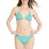 image:imageBillabong Womens Swimwear UPF 50 Adjustable Tie Triangle Bikini SetTidal Blue