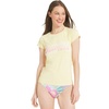 image:imageBillabong Womens Swimwear UPF 50 Short Sleeve Sun Tee Rash Guard ShirtRetro Yellow