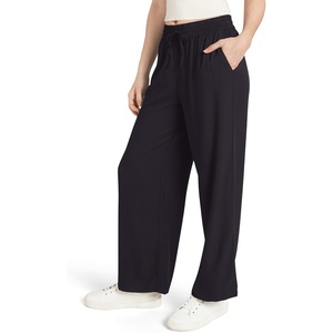 image:imageBillabong Womens Premium Quality Rayon High Waisted Wide Leg Beach PantsBlack Sands