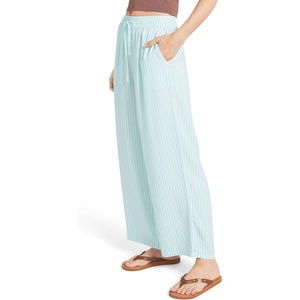 image:imageBillabong Womens Premium Quality Rayon High Waisted Wide Leg Beach PantsDusk Blue