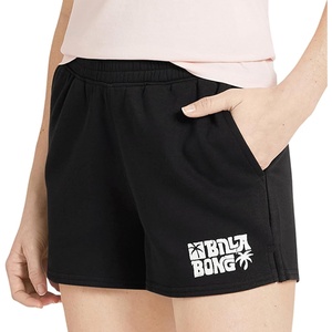 image:imageBillabong Womens Regular Fit Midweight Active Fleece Runner ShortsBlack Sands