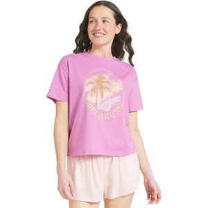 image:imageBillabong Womens Regular Fit Premium Soft Cotton Tee Short Sleeve Graphic TShirtSweet Orchid