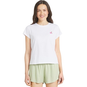 image:imageBillabong Womens Relaxed Boyfriend Fit Premium Soft Cotton Tee Short Sleeve Graphic TShirtWhite