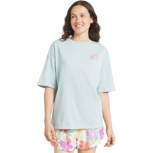image:imageBillabong Womens Relaxed Fit Premium Soft Cotton Tee Short Sleeve Graphic Oversized TShirtDusk Blue