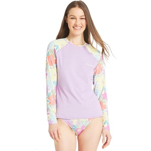 image:imageBillabong Womens Swimwear UPF 50 Long Sleeve Sun Tee Rash Guard ShirtSweet Orchid
