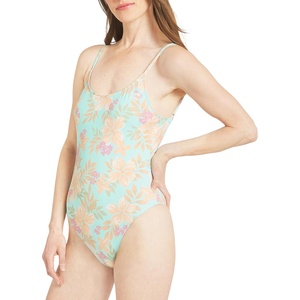 image:imageBillabong Womens Swimwear UPF 50 Super Soft Adjustable Straps One Piece SwimsuitCoastal Blue