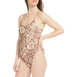 image:imageBillabong Womens Swimwear UPF 50 Super Soft Adjustable Straps One Piece SwimsuitLight Brown
