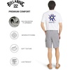 image:imageBillabong Mens Quick Dry Performance Fixed Waist 7 Inch Water Friendly Hybrid Cargo ShortsAlloy