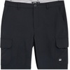 image:imageBillabong Mens Quick Dry Performance Fixed Waist 7 Inch Water Friendly Hybrid Cargo ShortsBlack Beauty