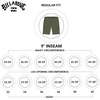 image:imageBillabong Mens Quick Dry Performance Fixed Waist 7 Inch Water Friendly Hybrid Cargo ShortsDeep Depths