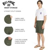 image:imageBillabong Mens Quick Dry Performance Fixed Waist 7 Inch Water Friendly Hybrid Cargo ShortsDeep Depths