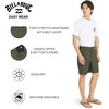 image:imageBillabong Mens Quick Dry Performance Fixed Waist 7 Inch Water Friendly Hybrid Cargo ShortsDeep Depths
