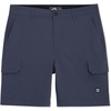 image:imageBillabong Mens Quick Dry Performance Fixed Waist 7 Inch Water Friendly Hybrid Cargo ShortsOdyssey Gray