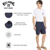 image:imageBillabong Mens Quick Dry Performance Fixed Waist 7 Inch Water Friendly Hybrid Cargo ShortsOdyssey Gray