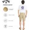 image:imageBillabong Mens Quick Dry Performance Fixed Waist 7 Inch Water Friendly Hybrid Cargo ShortsPale Khaki