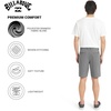 image:imageBillabong Mens Quick Dry Performance Fixed Waist 7 Inch Water Friendly Hybrid ShortsPewter