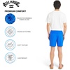 image:imageBillabong Mens Quick Dry Performance Stretch Waist 7 Inch Water Friendly Hybrid ShortsBaleine Blue
