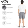 image:imageBillabong Mens Quick Dry Performance Stretch Waist 7 Inch Water Friendly Hybrid ShortsPewter