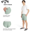 image:imageBillabong Mens Quick Dry Performance Stretch Waist 7 Inch Water Friendly Hybrid ShortsSea Spray