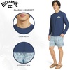 image:imageBillabong Mens Swimwear Regular Fit UPF 50 Long Sleeve Sun Tee Rash Guard ShirtInsignia Blue
