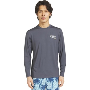 image:imageBillabong Mens Swimwear Regular Fit UPF 50 Long Sleeve Sun Tee Rash Guard ShirtOmbre Blue