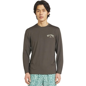 image:imageBillabong Mens Swimwear Regular Fit UPF 50 Long Sleeve Sun Tee Rash Guard ShirtRaven