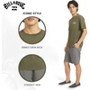 image:imageBillabong Mens Regular Fit Premium Soft Cotton Tee Short Sleeve TShirtOlive Night