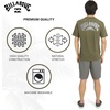 image:imageBillabong Mens Regular Fit Premium Soft Cotton Tee Short Sleeve TShirtOlive Night