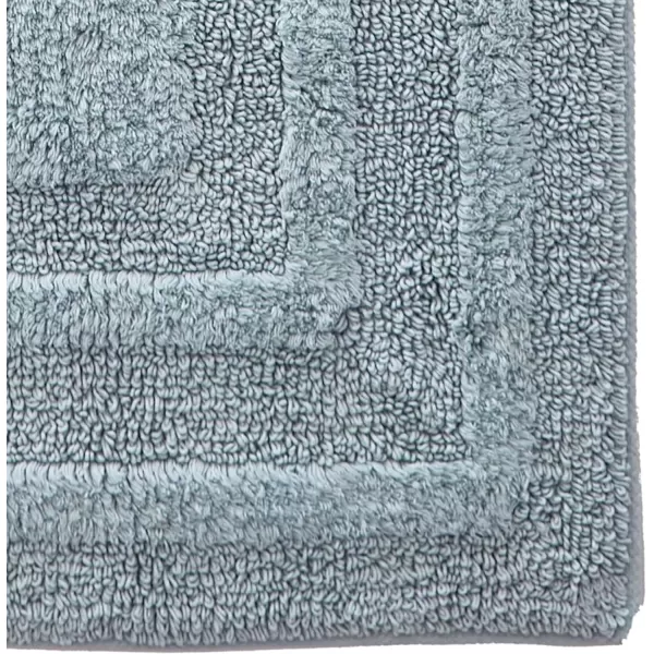 imageEddie Bauer  Bathroom Rug Runner Soft Tufted Cotton Bathroom Decor Super Absorbent amp Quick Dry Logan Light Grey 60 x 22Green Runner