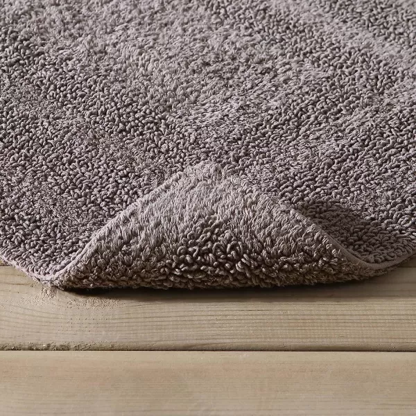 imageEddie Bauer  Bathroom Rug Runner Soft Tufted Cotton Bathroom Decor Super Absorbent amp Quick Dry Logan Light Grey 60 x 22Medium Brown 2 Piece