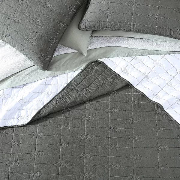 imageEddie Bauer  Daybed Set Reversible Cotton Bedding with Matching Shams amp Decorative Pillow Cover Lightweight Home Decor for All Seasons Troutdale Green DaybedDaybed