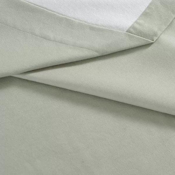 imageEddie Bauer  Full Sheets Cotton Flannel Bedding Set Brushed for Extra Softness Cozy Home Decor Ivory FullGreen