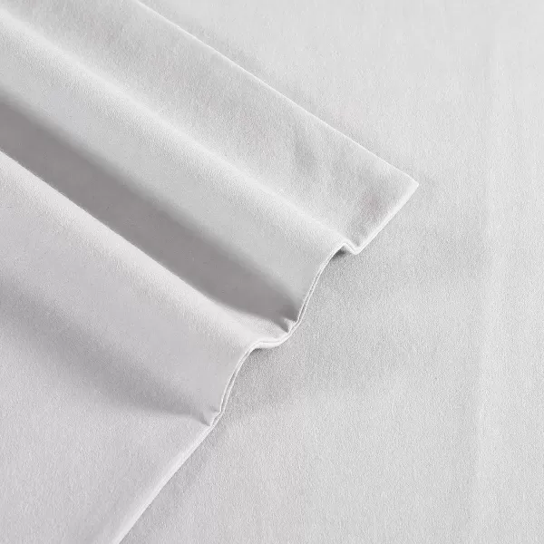 imageEddie Bauer  Full Sheets Cotton Flannel Bedding Set Brushed for Extra Softness Cozy Home Decor Ivory FullGrey