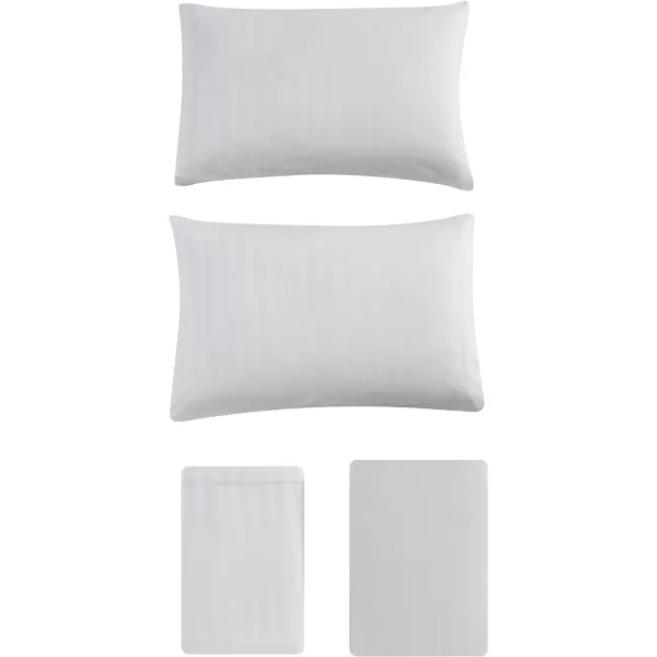 imageEddie Bauer  Full Sheets Cotton Flannel Bedding Set Brushed for Extra Softness Cozy Home Decor Ivory FullGrey
