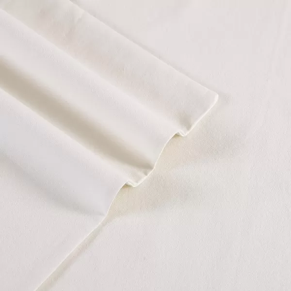 imageEddie Bauer  Full Sheets Cotton Flannel Bedding Set Brushed for Extra Softness Cozy Home Decor Ivory FullIvory