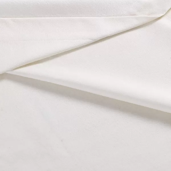 imageEddie Bauer  Full Sheets Cotton Flannel Bedding Set Brushed for Extra Softness Cozy Home Decor Ivory FullIvory