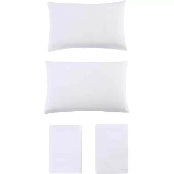 imageEddie Bauer  Full Sheets Cotton Flannel Bedding Set Brushed for Extra Softness Cozy Home Decor Ivory FullWhite