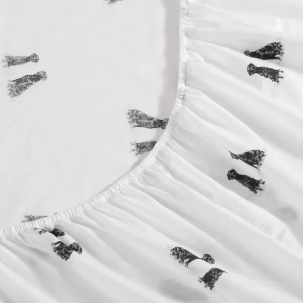 imageEddie Bauer  Full Sheets Cotton Percale Bedding Set Crisp amp Cool Home Decor Eddies Oar Blue FullFull Labrador Fields WhiteBlackRed