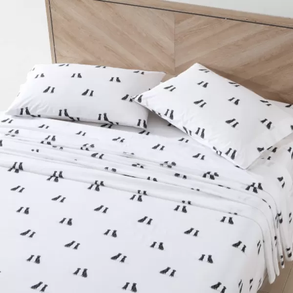 imageEddie Bauer  Full Sheets Cotton Percale Bedding Set Crisp amp Cool Home Decor Eddies Oar Blue FullFull Labrador Fields WhiteBlackRed