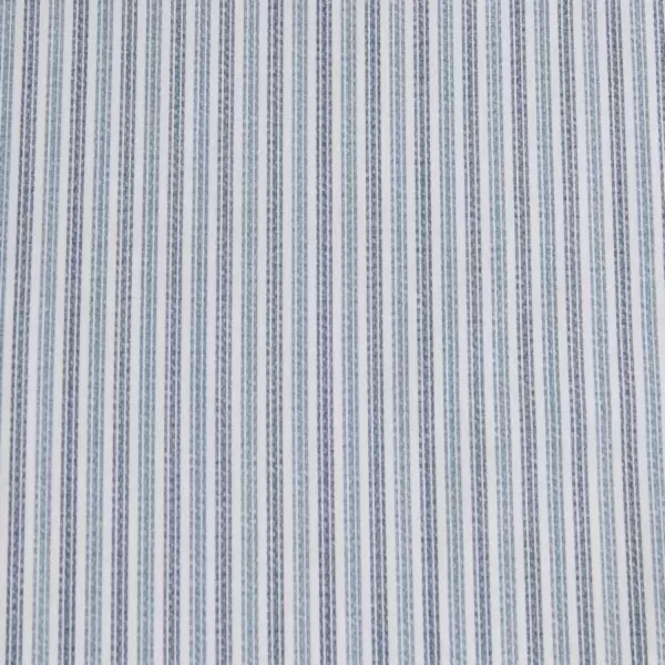 imageEddie Bauer  Full Sheets Cotton Percale Bedding Set Crisp amp Cool Home Decor Eddies Oar Blue FullFull Ticking Stripe BlueWhite